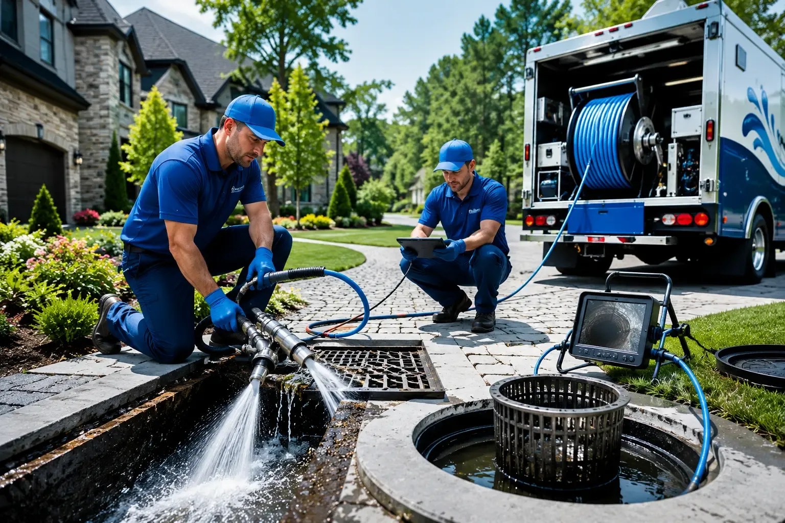 Local outdoor drain cleaning professionals in Hawley, PA