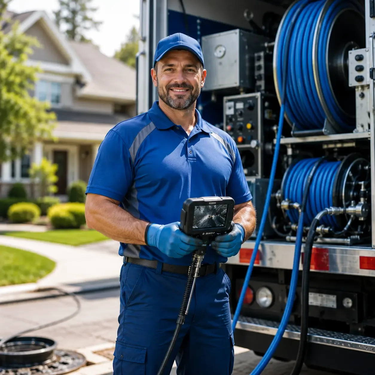 Local outdoor drain cleaning specialists in Hawley, PA